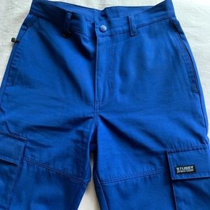 Stussy Blue Cargo Pants